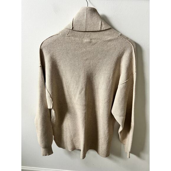 Free People Softly Structured Tunic Sweater women's size small - Picture 6 of 6